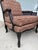Pair of Fairfield Paisley Fauteuil Chairs With Ottoman For Sale - Image 10 of 18