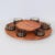 Lazy Susan Snack Tray with Bowls, Denmark, 1960s, Set of 7 For Sale - Image 3 of 9