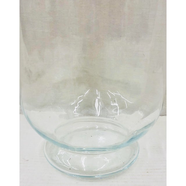 Vintage handmade Glass Lantern For Sale In Raleigh - Image 6 of 8