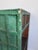 Wood Antique Tramp Art Green Painted Pyramid Carved Étagère Display Cabinet For Sale - Image 7 of 16