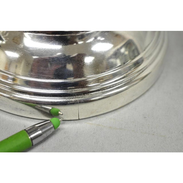 Vintage Leonard Silver Plated Trophy Cup Urn Champagne Chiller Bar Ice Bucket For Sale - Image 16 of 18