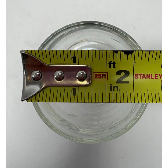 Printmaking Materials Vintage Mid-Century Etched Floral Wine Sherry Cordial Glasses, Set of 4 1950s For Sale - Image 7 of 8