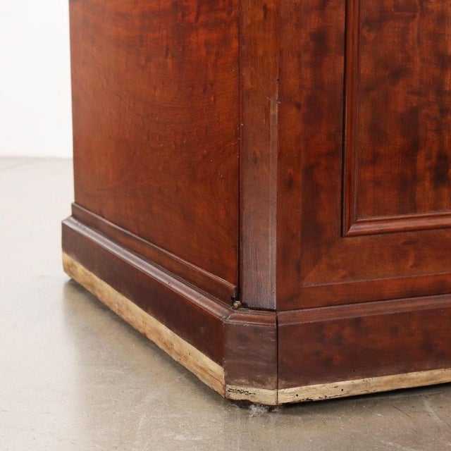 Antique Writing Desk in Mahogany and Oak For Sale - Image 12 of 15