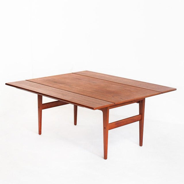 Vintage Teak Table Elevator by Kai Kristiansen for V.M.mobler, Denmark, 1960s For Sale - Image 9 of 18