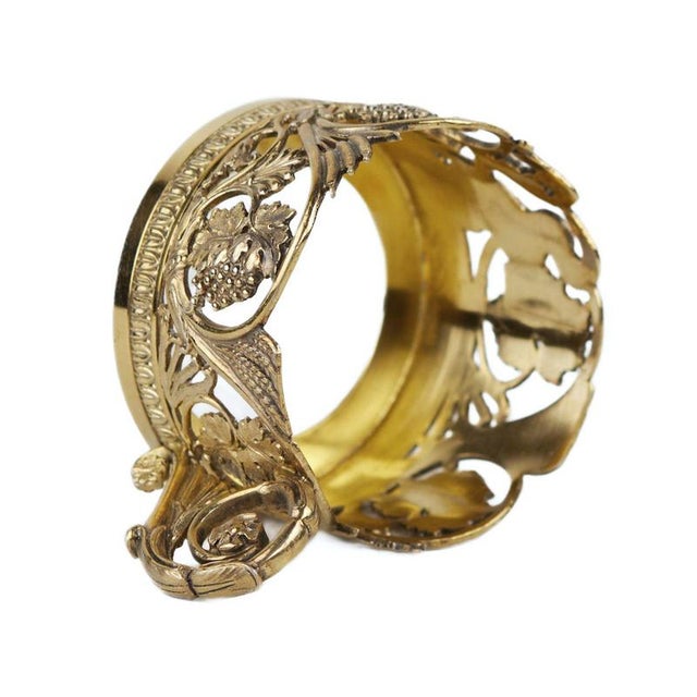 Silver-Gilt Tea Glass Holder from Odiot, France, Late 19th - Early 20th Century For Sale - Image 5 of 8