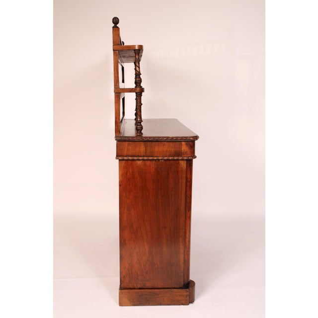 English Regency Rosewood Chiffonier For Sale - Image 13 of 14