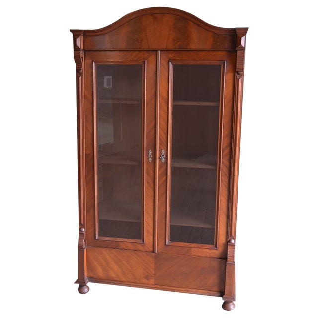 Art Deco Bookcase in Mahogany For Sale