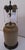 Vintage Morrocan Glaze Terra Cotta Double Socket Lamp For Sale - Image 10 of 11
