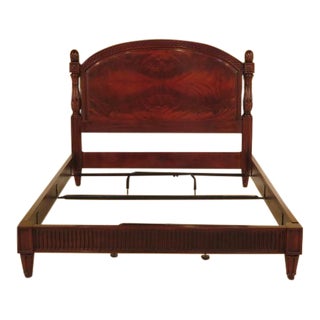 Henkel Harris Queen Mahogany Bedframe For Sale