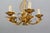 1970s Italian Hollywood Regency Style Five-Light Chandelier in Gilt Metal, 1970s For Sale - Image 5 of 18