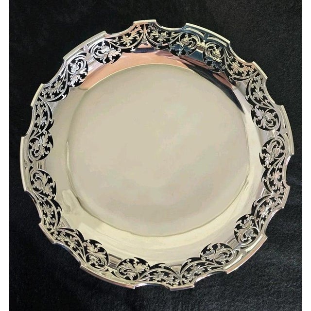 1970s Mid-Century Sterling Silver Fruit Bowl from JB Chatterley, 1972 For Sale - Image 5 of 18