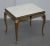 French Brass Framed Side Tables with Italian Marble Tops, 1900s, Set of 2 For Sale - Image 6 of 15