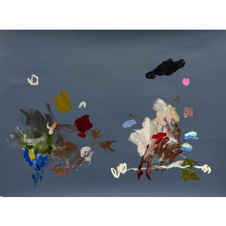 Ak Hardeman - Original Painting on Heavyweight Paper - I Will Tell You the Story When I Know the Ending No. 3 For Sale