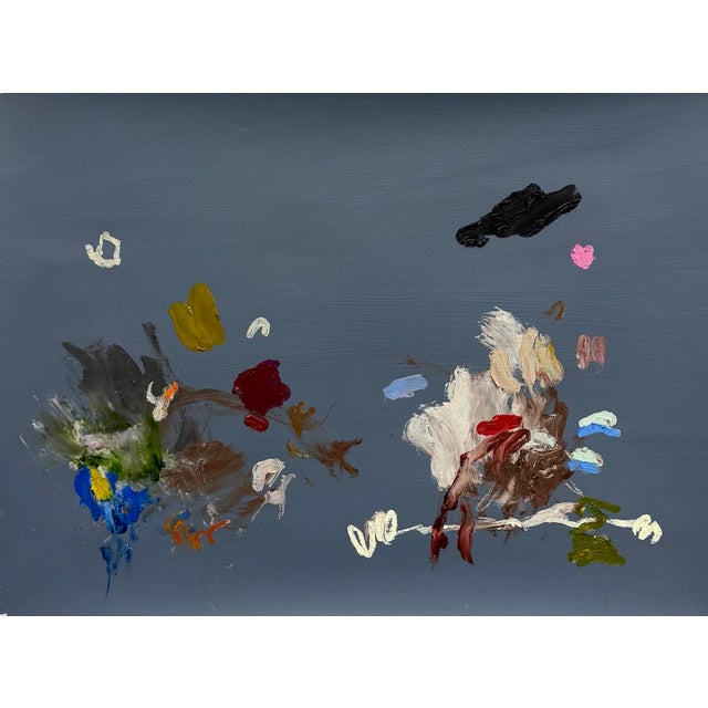 Ak Hardeman - Original Painting on Heavyweight Paper - I Will Tell You the Story When I Know the Ending No. 3 For Sale