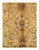 A fine mesh of classical Persian palmettes and vines in cinnamon and ivory unfolds in meticulous symmetry and fluid...