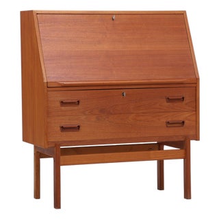 Danish Model 68 Secretary in Teak by Arne Wahl Iversen For Sale