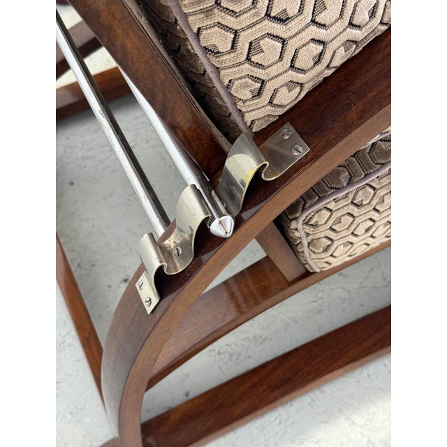 Art Deco Lounge Suite by Jindřich Halabala for Up Závody, 1930s, Set of 3 For Sale - Image 10 of 18