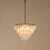 Mid-Century Modern Poliedri Chandelier by Carlo Scarpa for Venini, Italy, 1960s For Sale - Image 3 of 13