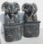 Mid 20th Century Stone & Resin Amun-Ra Egyptian Bookends Metropolitan Museum of Art - A Pair of 2 For Sale - Image 5 of 11