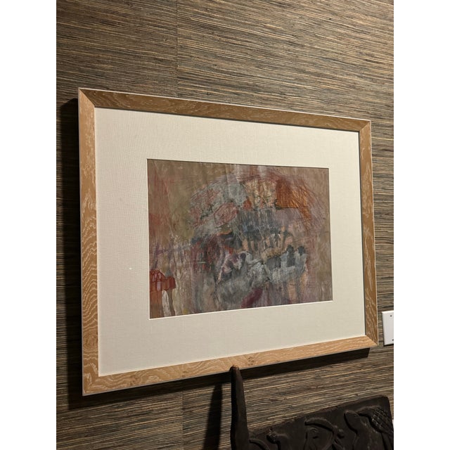 Abstract Mid 20th Century Abstract Pastel by Nancy Lee For Sale - Image 3 of 10