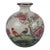 Vintage Chinese Crackle Glaze Famille Rose "Birds & Flowers" Vase - 16cm For Sale