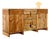 1970s Silvio Coppola Solid Pine Buffet for Fratelli Montina, Attributed For Sale