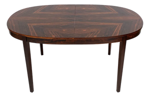 Swedish Rosewood Extension Dining Table, C. 1960s