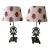 Pair of Oil Rubbed Bronze Lamps With Custom Ralph Lauren Fabric Shades For Sale