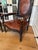 Wood Pair of Antique Victorian Gothic Revival High-Back Walnut Armchairs — C. 1870–1885 For Sale - Image 7 of 7