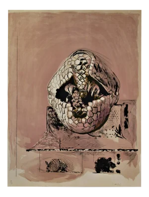 Graham Sutherland, "Armadillo" from the suite "Bestiary and some Correspondences", 1965/1968