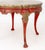 Louis XV Style Gilded Faux Marble Center Table For Sale - Image 4 of 6