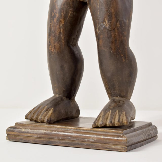 Wood Early 20th Century Dan Female Figure On Custom Base For Sale - Image 7 of 15