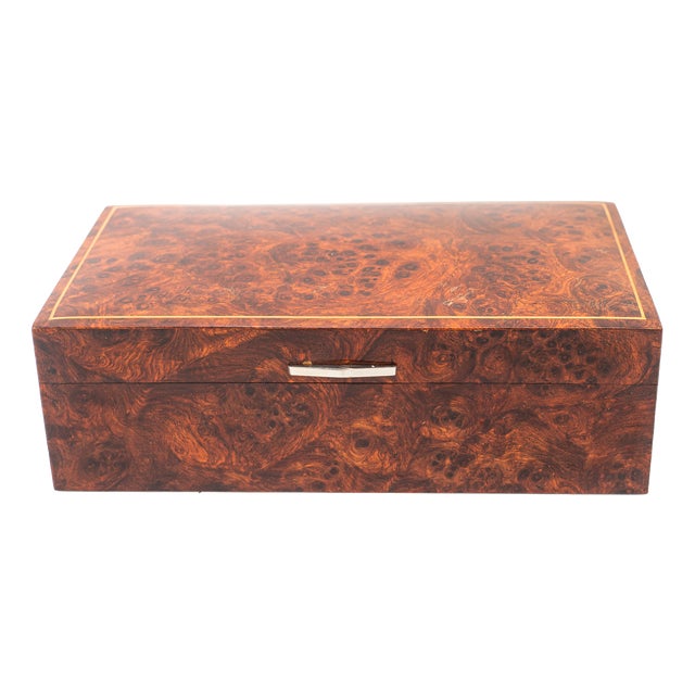 Maple Wood Cigarettes Box, Vienna, Austria, 1950s For Sale