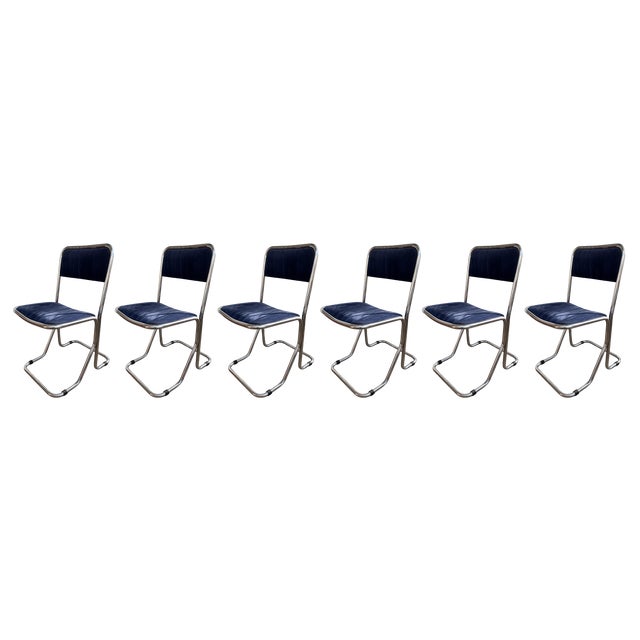 Dining Chairs from Arflex, 1970s, Set of 6 For Sale