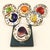 Dessert Plates the Lost Arrows of William Tell by Hilton Mc Connico for Daum, 1987, Set of 6 For Sale - Image 8 of 8
