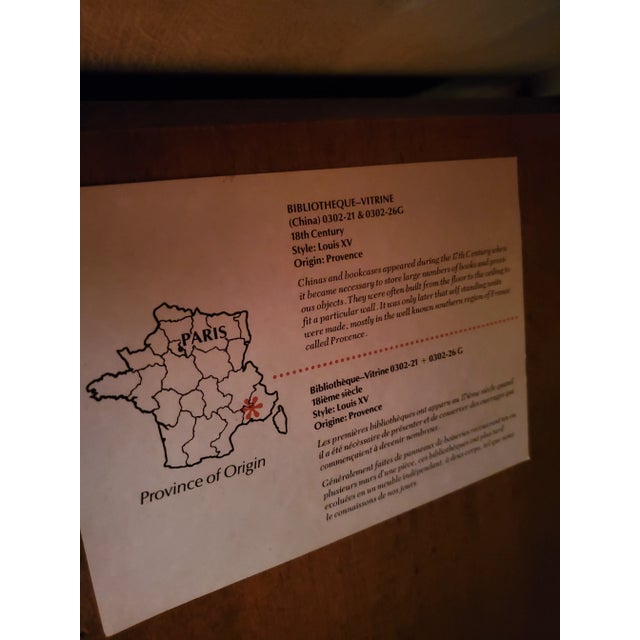 Wood Country French Baker China Cabinet $2430 For Sale - Image 7 of 10