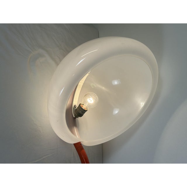 Martinelli Luce Snake Lamp by Elio Martinelli for Martinelli Luce, 1970s For Sale - Image 4 of 10