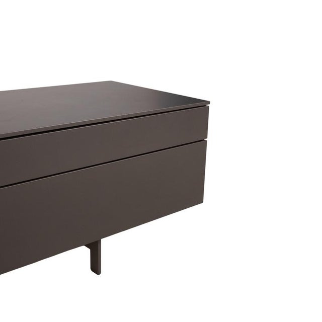 Modern Cube Change Sideboard in Grey Wood from Interlübke For Sale - Image 3 of 17