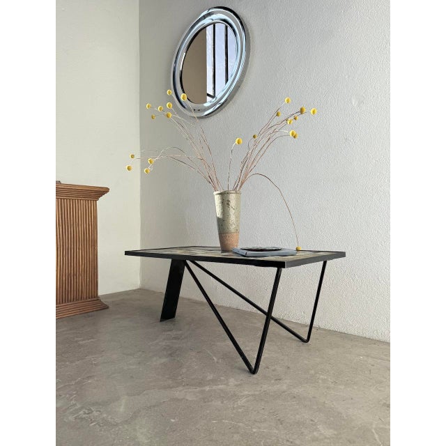 Aqua Ceramic Coffee Table from Pirot, 1950s For Sale - Image 8 of 18