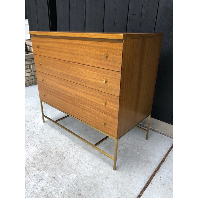 Gold Paul McCobb Calvin Irwin Chest For Sale - Image 8 of 11
