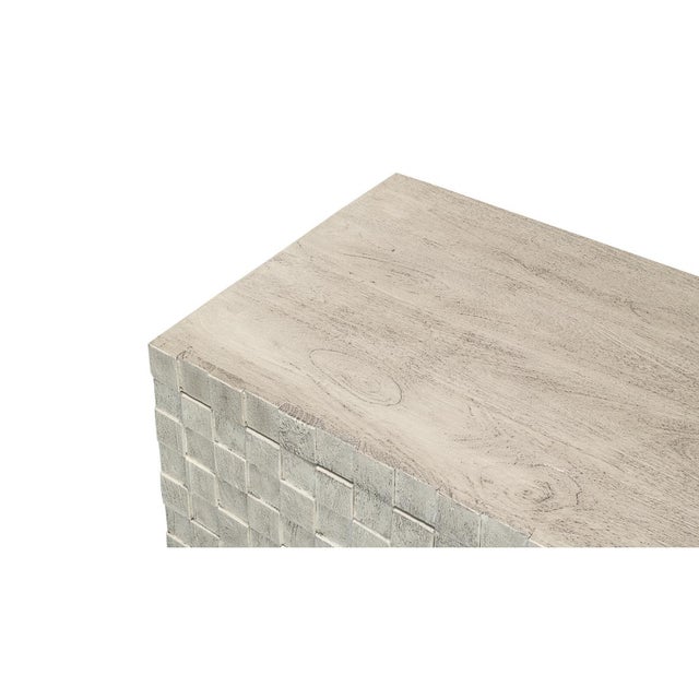 Cubist Four Door Sideboard For Sale - Image 4 of 9