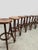 Vintage Brutalist Wooden Barstools, 1970s, Set of 12 For Sale - Image 8 of 8