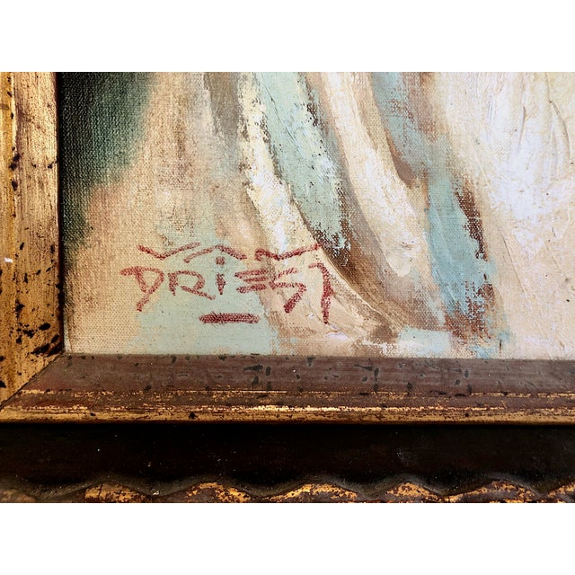 Cerulean Late 20th-Century Portrait of a New Mexico Man, by Dirk Van Driest For Sale - Image 8 of 10