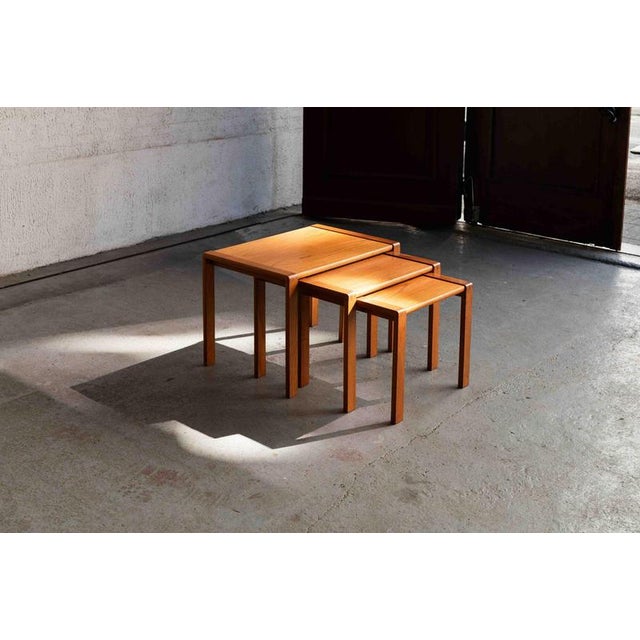 Nesting Tables from Aksel Kjersgaard, Set of 3 For Sale - Image 15 of 15