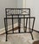 Metal Vintage French Modern Fer Forgé Iron Fish Magazine Rack, Weinberg Style For Sale - Image 7 of 7