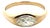 18k Yellow Gold 0.58 Carat Weight Marquise East to West Diamond Ring, Size 6.5 For Sale