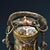 Chinese Antique Chinese Bronze Vase With Gold & Silver Inlay, Gemstones & Chain Handle For Sale - Image 3 of 10