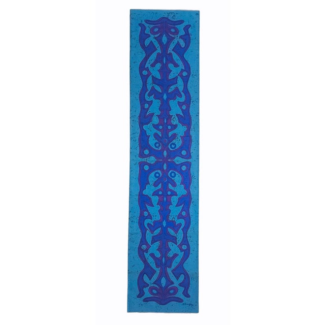 Mid-Century German Pop Art Screen-Printed Wall Hanging by Traute Sänger, 1970s For Sale - Image 6 of 6