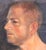 Mid-Century Modern Portrait of Masculine Male Oil Painting Artist Kathi Colman, California For Sale - Image 3 of 4