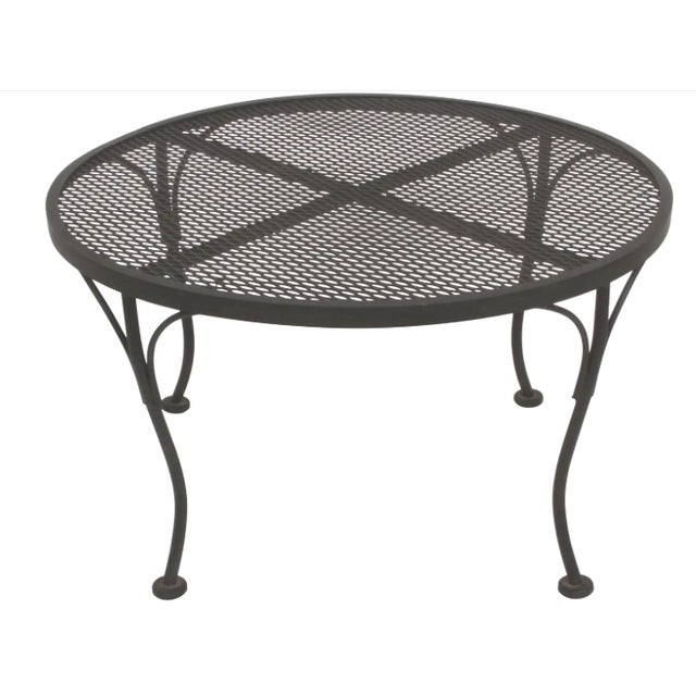 Woodard Sculptura Chairs & Coffee Table, Attributed, S/5 For Sale In Tulsa - Image 6 of 8